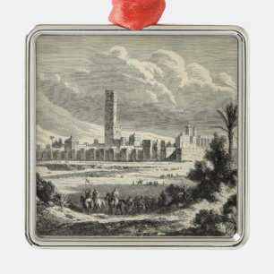 Ornement Carré Argenté Marocco : L'Afrique, 1860s