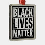 ORNEMENT CARRÉ ARGENTÉ "MATIÈRE NOIRE DES VIES " (Droite)