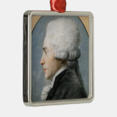 Ornement Carré Argenté Maximilien de Robespierre (Droite)
