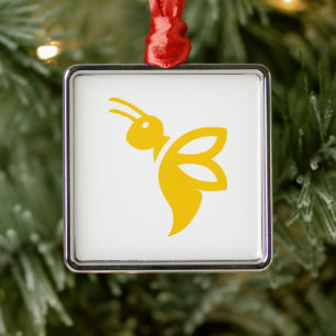 Ornement Carré Argenté Melissa