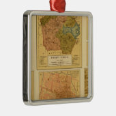 Ornement Carré Argenté Mexico 2 (Droite)