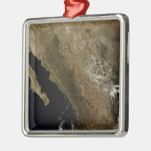 Ornement Carré Argenté Mexique du Nord (Gauche)