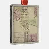 Ornement Carré Argenté Minden, Nébraska (Droite)