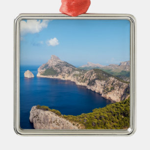 Ornement Carré Argenté Mirador es Colomer dans le Cap de Formentor - Mall