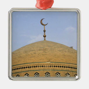 Ornement Carré Argenté Mirjaniyya Madrasa, Bagdad, Irak