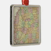 Ornement Carré Argenté Mississippi (Droite)