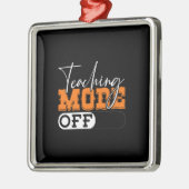 Ornement Carré Argenté Mode d'enseignement désactivé (Gauche)