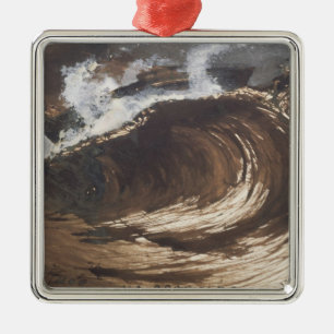 Ornement Carré Argenté Mon destin, 1857