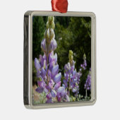 Ornement Carré Argenté Mont Lupins (Droite)