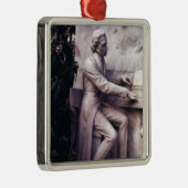 Ornement Carré Argenté Monument à Frederic Chopin (Droite)