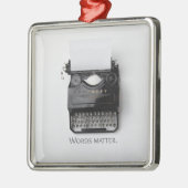 Ornement Carré Argenté Moteur de frappe (Gauche)