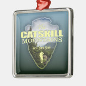 Ornement Carré Argenté Mtns de compétence (flèche) (Gauche)