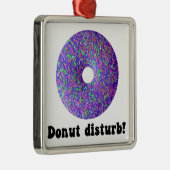 Ornement Carré Argenté Ne déranger pas (Droite)