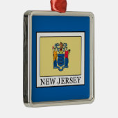 Ornement Carré Argenté New Jersey (Droite)