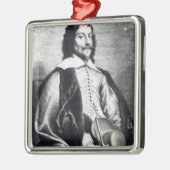 Ornement Carré Argenté Nicholas Lanier, gravé par Lucas Vostermans (Gauche)