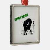 Ornement Carré Argenté Nichols (Droite)