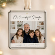 Notre merveilleux grand-père personnalisé petits-e