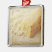 Ornement Carré Argenté Nourriture, nourriture et boisson, fromage, (Gauche)