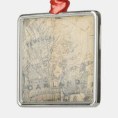 Ornement Carré Argenté Oakland, Berkeley, Alameda (Gauche)