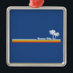 Ornement Carré Argenté Ocean City, Maryland<br><div class="desc">Il ne devient pas beaucoup plus emblématique Maryland qu’Ocean City. Il y a juste quelque chose dans le chaos confortable de la promenade qui engendre l'atmosphère parfaite pour des vacances inoubliables en famille.</div>
