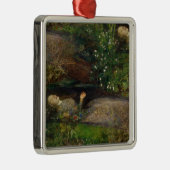 Ornement Carré Argenté ophélie (Droite)