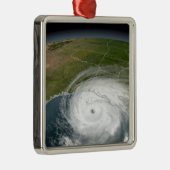 Ornement Carré Argenté Ouragan Rita 2 (Droite)