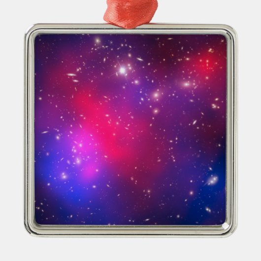 Ornement Carré Argenté Pandora's Cluster Close Up (Devant)