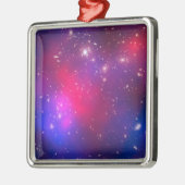 Ornement Carré Argenté Pandora's Cluster Close Up (Gauche)