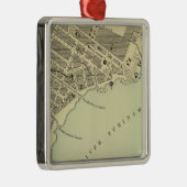 Ornement Carré Argenté Paramaribo Surinam (Droite)