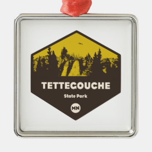 Ornement Carré Argenté Parc national de Tettegouche, Minnesota