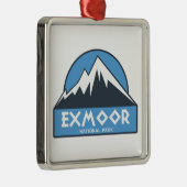 Ornement Carré Argenté Parc national Exmoor (Droite)