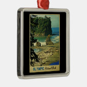 Ornement Carré Argenté Parc national olympique (Droite)