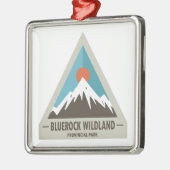 Ornement Carré Argenté Parc provincial Bluerock Wildland (Gauche)
