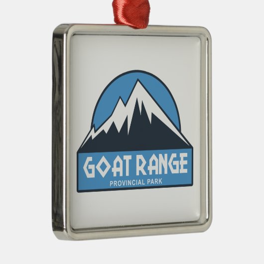 Ornement Carré Argenté Parc provincial de la Chèvre (Droite)