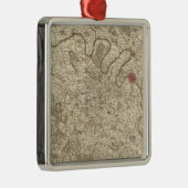 Ornement Carré Argenté Paris France (Droite)