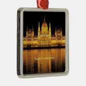 Ornement Carré Argenté Parlement hongrois (Droite)