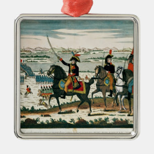 Ornement Carré Argenté Passage au PO