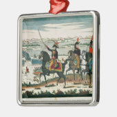 Ornement Carré Argenté Passage au PO (Gauche)