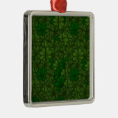 Ornement Carré Argenté Pattern St Patrick (Droite)