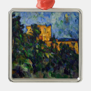 Ornement Carré Argenté Paul Cezanne - Château Noir