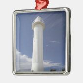 Ornement Carré Argenté Phare de Clarence Head, Yamba, Nouveau-Sud (Gauche)
