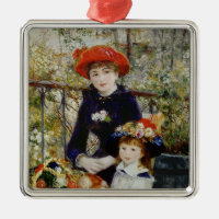 Pierre A Renoir | Deux Soeurs, ou Sur La Terrasse