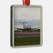 Ornement Carré Argenté Pilatus PC 12 (Droite)