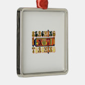 Ornement Carré Argenté Plage sans enseignement (Droite)