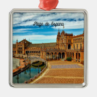 Plaza de Espana, Séville. Espagne