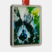 Ornement Carré Argenté Polychromoptique #2C par Michael Moffa (Droite)