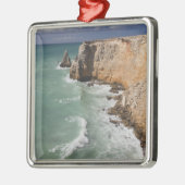 Ornement Carré Argenté Porto Rico, côte ouest, Cabo Rojo, côte (Gauche)