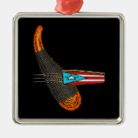 Porto Rico Flag Guiro