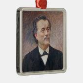 Ornement Carré Argenté Portrait de Paul Bert (Droite)