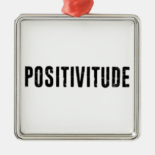 Ornement Carré Argenté Positivitude